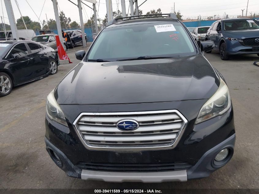 2015 Subaru Outback 2.5I Limited VIN: 4S4BSANC9F3301509 Lot: 39411589