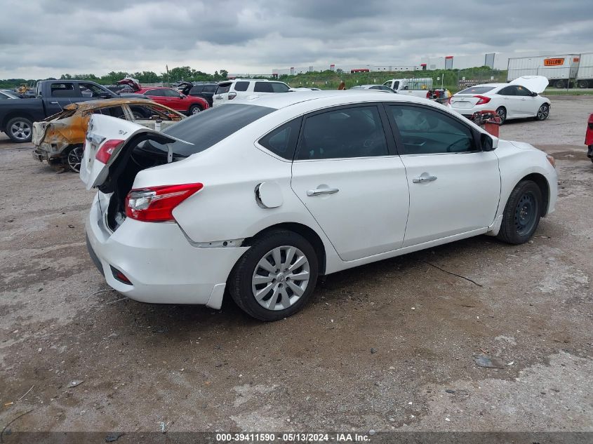 2017 Nissan Sentra Sv VIN: 3N1AB7AP0HL646143 Lot: 39411590