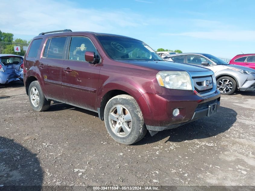 2011 Honda Pilot Ex-L VIN: 5FNYF4H54BB007241 Lot: 39411594