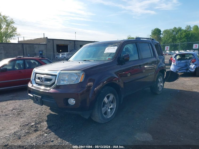 2011 Honda Pilot Ex-L VIN: 5FNYF4H54BB007241 Lot: 39411594