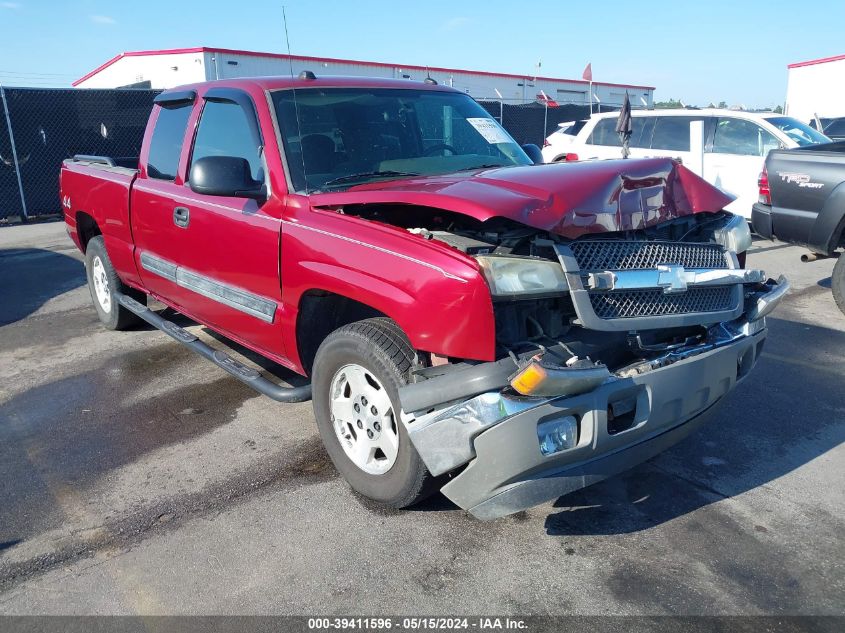 2005 Chevrolet Silverado 1500 Ls VIN: 1GCEK19Z55Z146419 Lot: 39411596