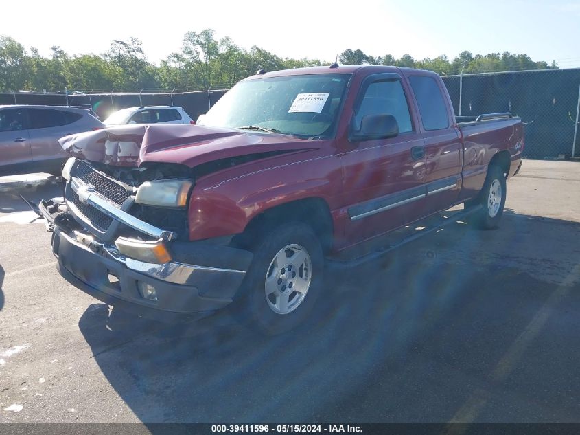 2005 Chevrolet Silverado 1500 Ls VIN: 1GCEK19Z55Z146419 Lot: 39411596