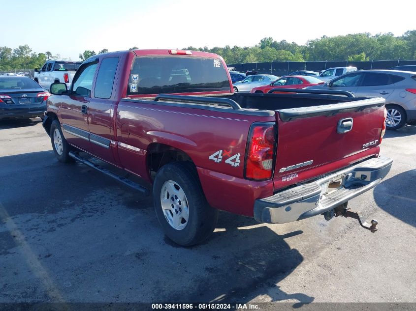 2005 Chevrolet Silverado 1500 Ls VIN: 1GCEK19Z55Z146419 Lot: 39411596