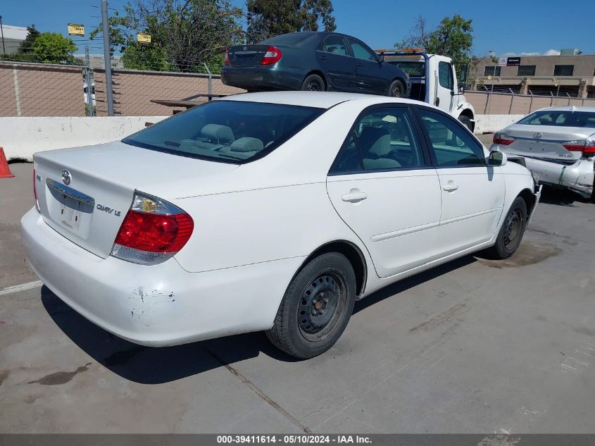 2005 Toyota Camry Le VIN: 4T1BE32K85U615885 Lot: 39411614