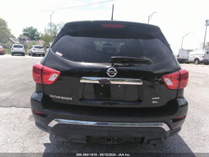 2017 Nissan Pathfinder S/Sv/Sl/Platinum VIN: 5N1DR2MM0HC689768 Lot: 39411618