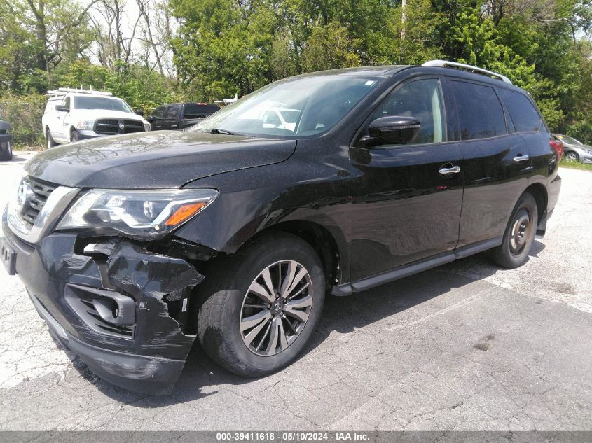 2017 Nissan Pathfinder S/Sv/Sl/Platinum VIN: 5N1DR2MM0HC689768 Lot: 39411618