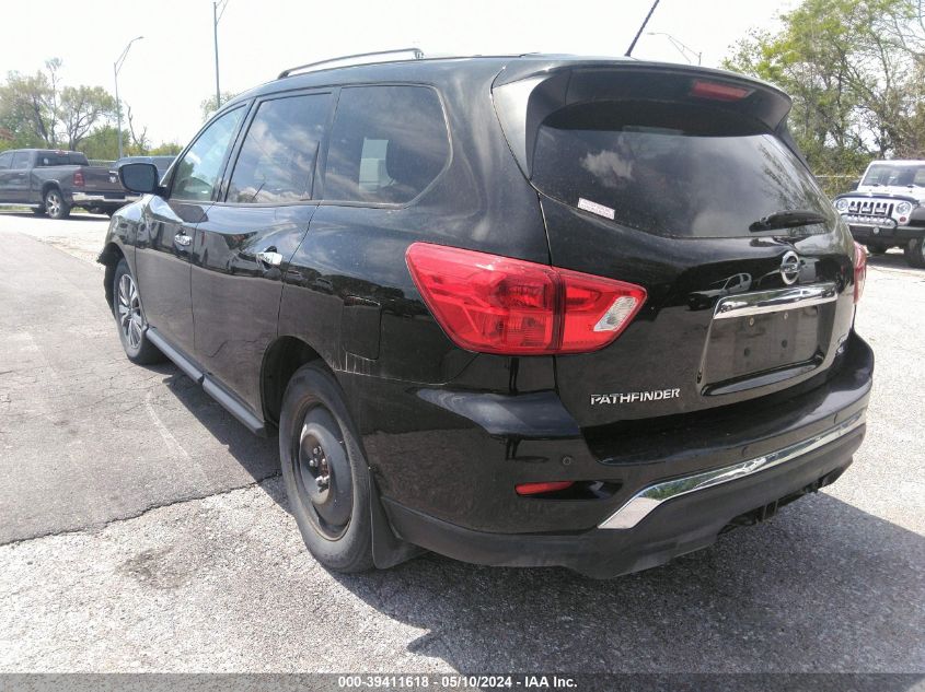 2017 Nissan Pathfinder S/Sv/Sl/Platinum VIN: 5N1DR2MM0HC689768 Lot: 39411618