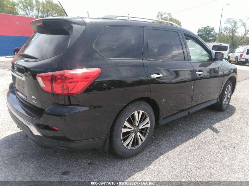 2017 Nissan Pathfinder S/Sv/Sl/Platinum VIN: 5N1DR2MM0HC689768 Lot: 39411618