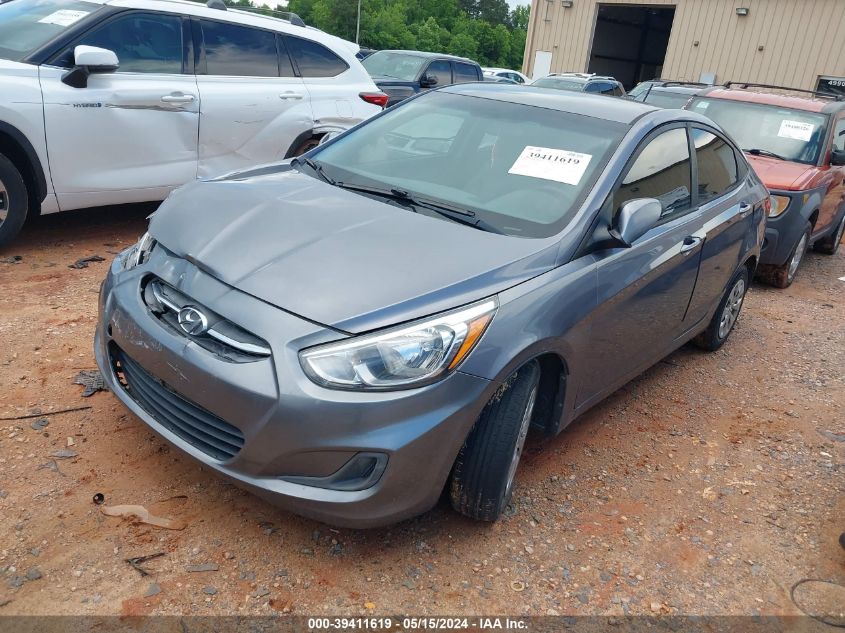 2016 Hyundai Accent Se VIN: KMHCT4AE1GU161221 Lot: 39411619