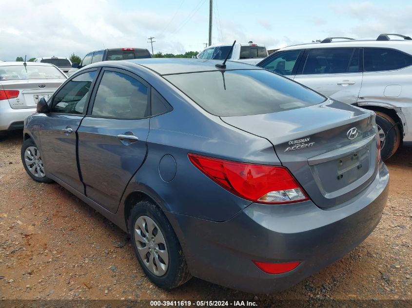 2016 Hyundai Accent Se VIN: KMHCT4AE1GU161221 Lot: 39411619