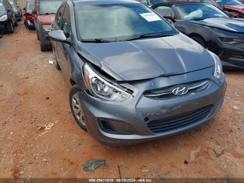 2016 Hyundai Accent Se VIN: KMHCT4AE1GU161221 Lot: 39411619