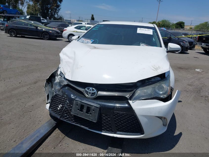 2016 Toyota Camry Se VIN: 4T1BF1FK7GU187466 Lot: 39411620