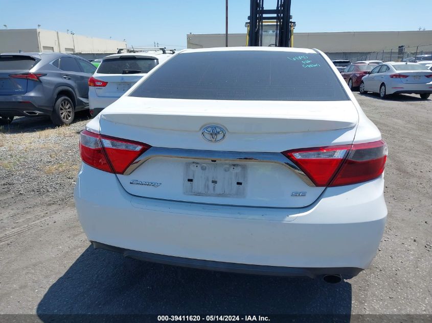 2016 Toyota Camry Se VIN: 4T1BF1FK7GU187466 Lot: 39411620