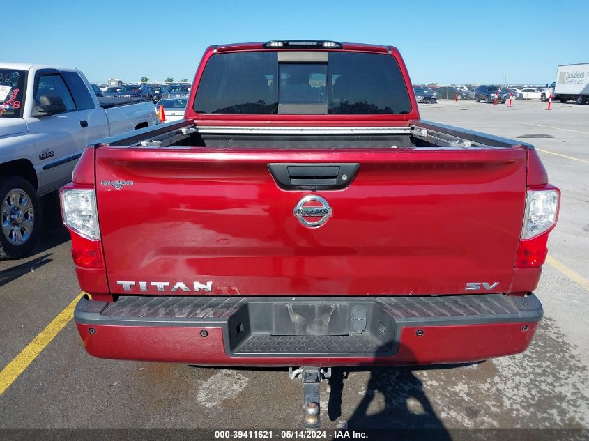 2017 Nissan Titan Sv VIN: 1N6AA1E60HN563355 Lot: 39411621