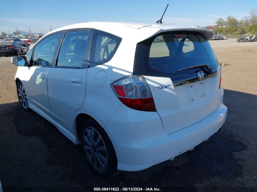 2012 Honda Fit Sport VIN: JHMGE8H58CC018231 Lot: 39411622