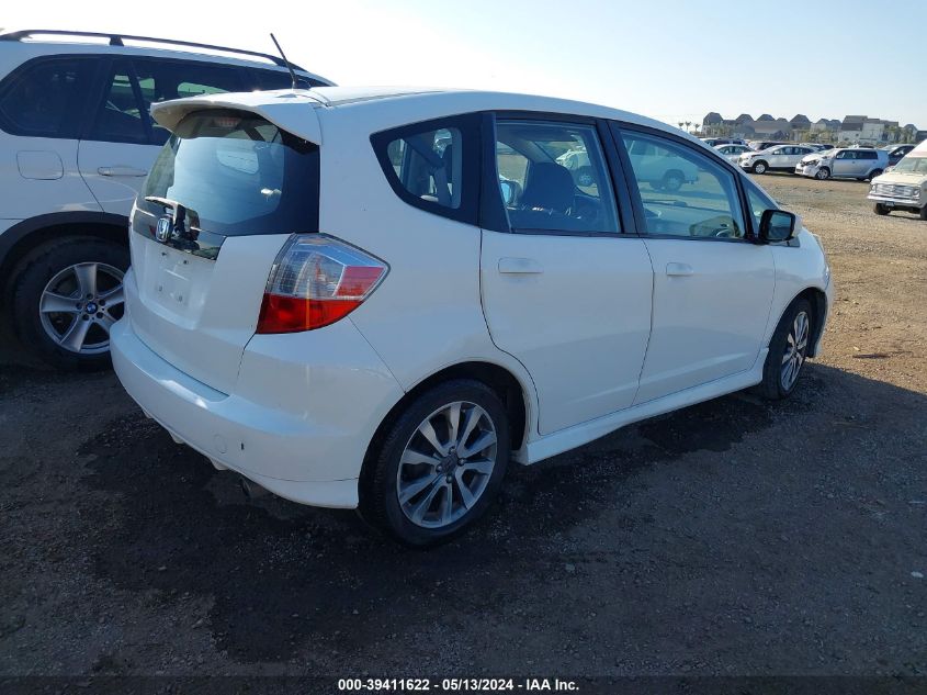 2012 Honda Fit Sport VIN: JHMGE8H58CC018231 Lot: 39411622