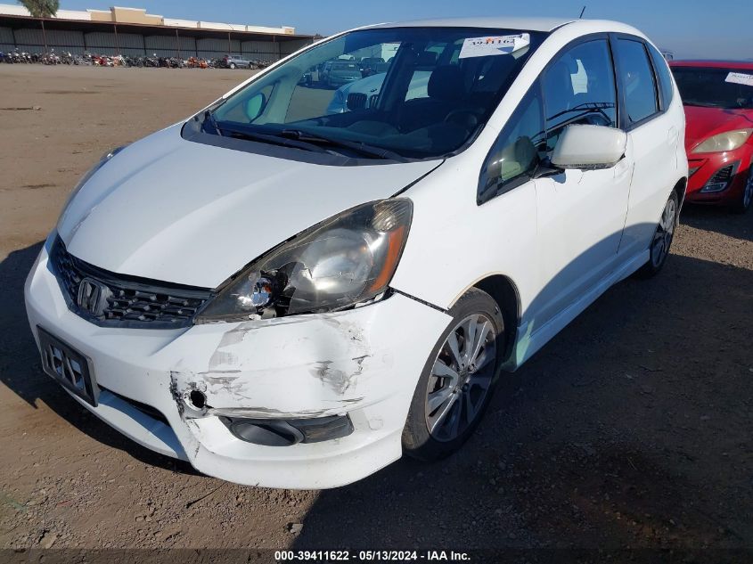 2012 Honda Fit Sport VIN: JHMGE8H58CC018231 Lot: 39411622