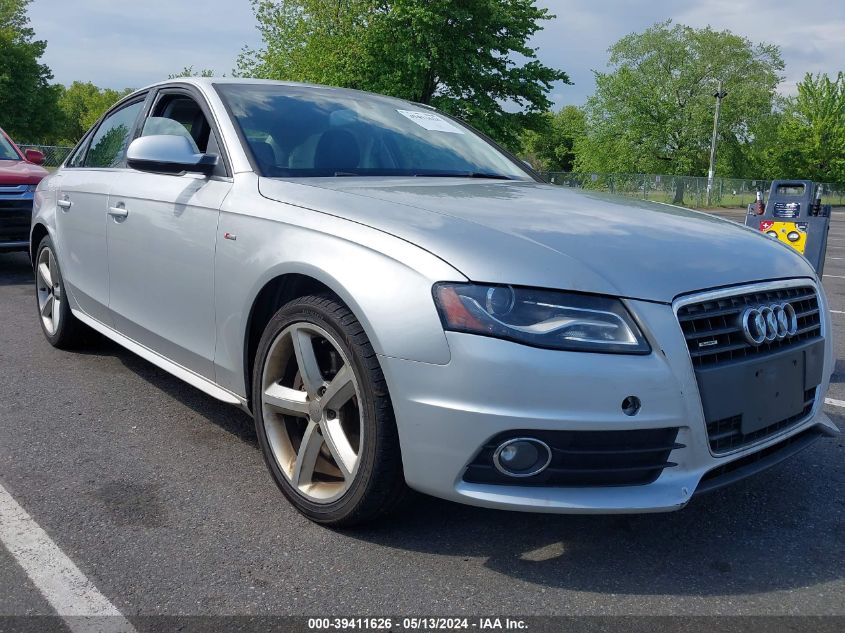 2012 Audi A4 2.0T Premium VIN: WAUFFAFL5CA096719 Lot: 39411626