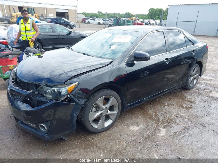 2014 Toyota Camry Se Sport VIN: 4T1BF1FK3EU827167 Lot: 39411657