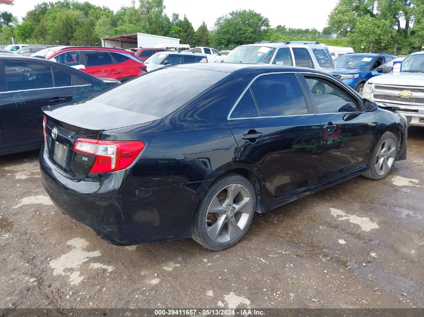 2014 Toyota Camry Se Sport VIN: 4T1BF1FK3EU827167 Lot: 39411657