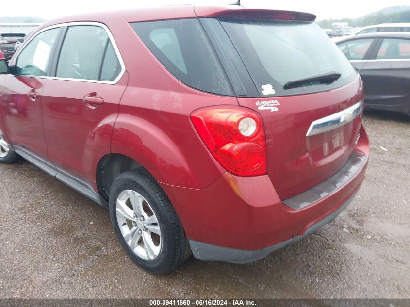 2010 Chevrolet Equinox Ls VIN: 2CNALBEW5A6385435 Lot: 39411660