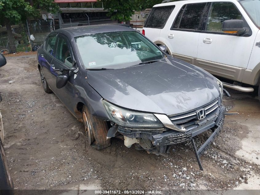 2013 Honda Accord Lx VIN: 1HGCR2E39DA098335 Lot: 39411672