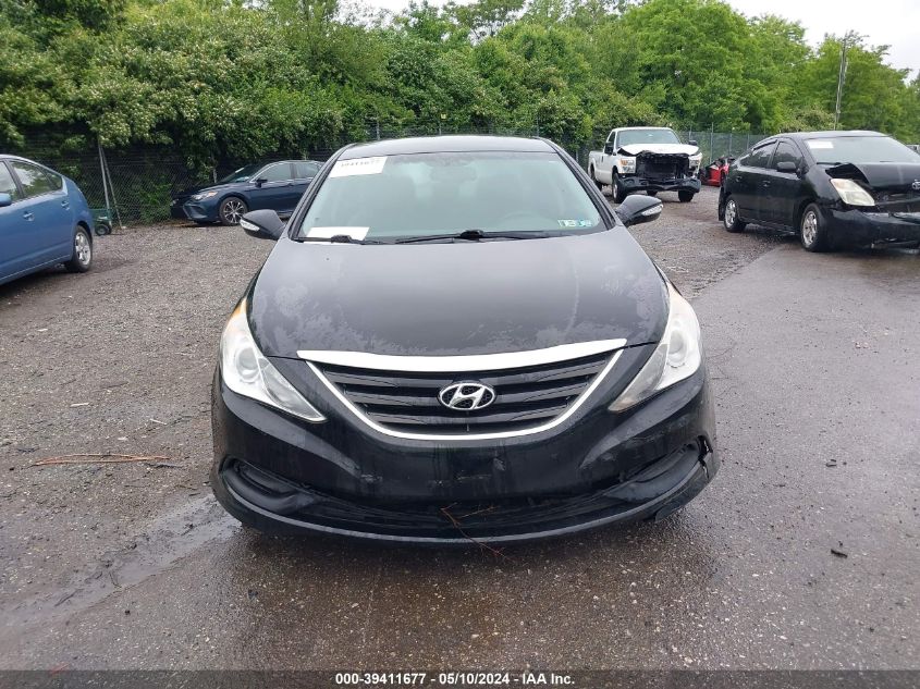 2014 Hyundai Sonata Gls VIN: 5NPEB4AC3EH872909 Lot: 39411677