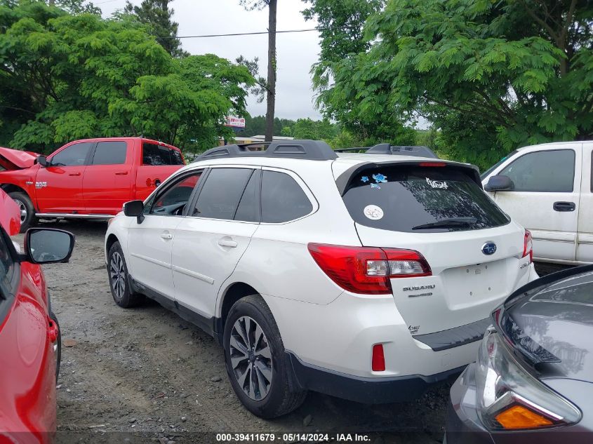 2016 Subaru Outback 2.5I Limited VIN: 4S4BSBLCXG3290823 Lot: 39411679