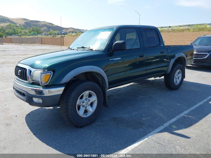 2002 Toyota Tacoma Prerunner VIN: 5TEGM92N22Z898538 Lot: 39411681