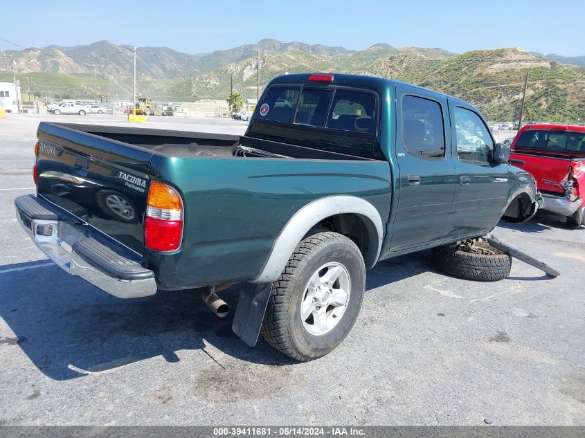 2002 Toyota Tacoma Prerunner VIN: 5TEGM92N22Z898538 Lot: 39411681