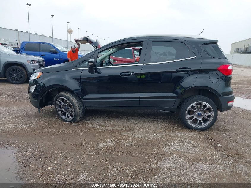 2021 Ford Ecosport Titanium VIN: MAJ6S3KL7MC403285 Lot: 39411686