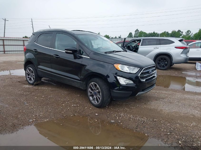 2021 Ford Ecosport Titanium VIN: MAJ6S3KL7MC403285 Lot: 39411686