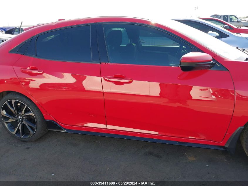 2019 Honda Civic Sport VIN: SHHFK7H40KU226014 Lot: 39411690