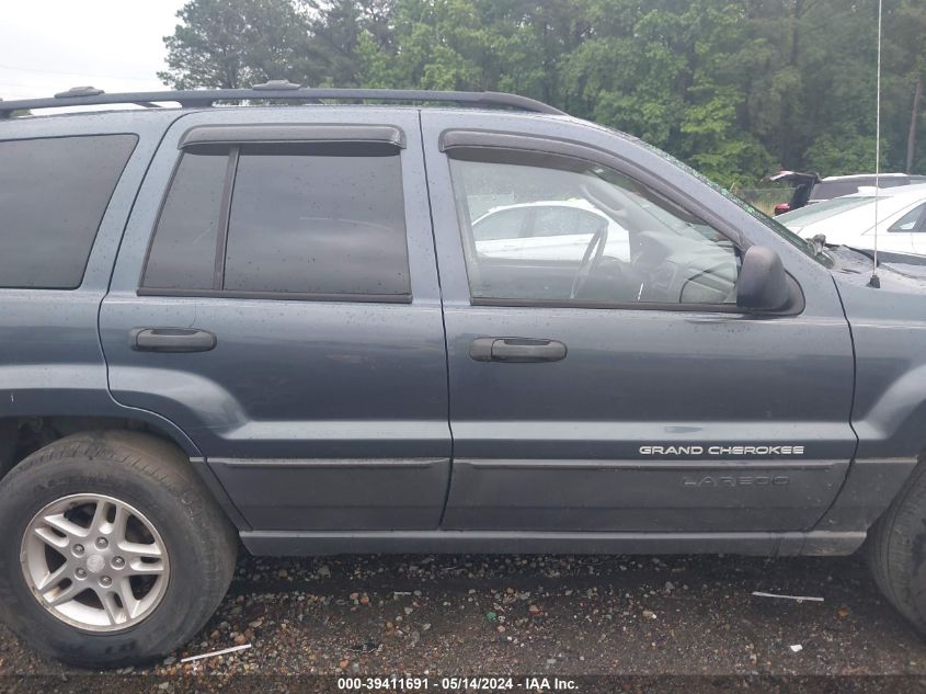 2004 Jeep Grand Cherokee Laredo VIN: 1J4GW48S24C116793 Lot: 39411691