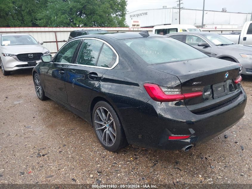 2020 BMW 330I xDrive VIN: 3MW5R7J05L8B33556 Lot: 39411693