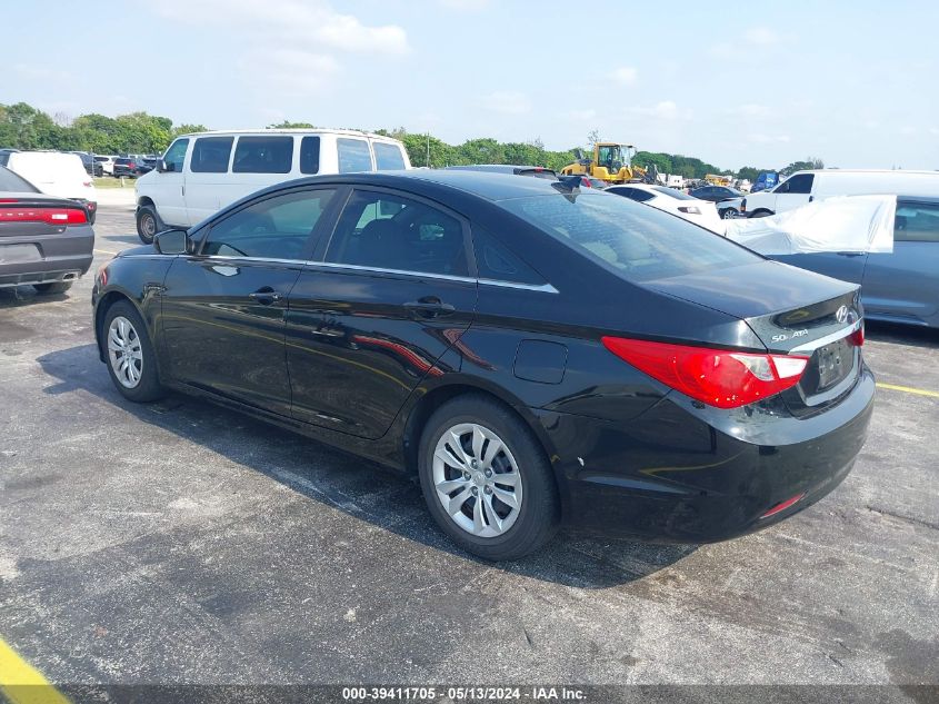 2011 Hyundai Sonata Gls VIN: 5NPEB4AC3BH299392 Lot: 39411705