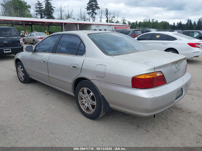 1999 Acura Tl 3.2 VIN: 19UUA5641XA037540 Lot: 39411710