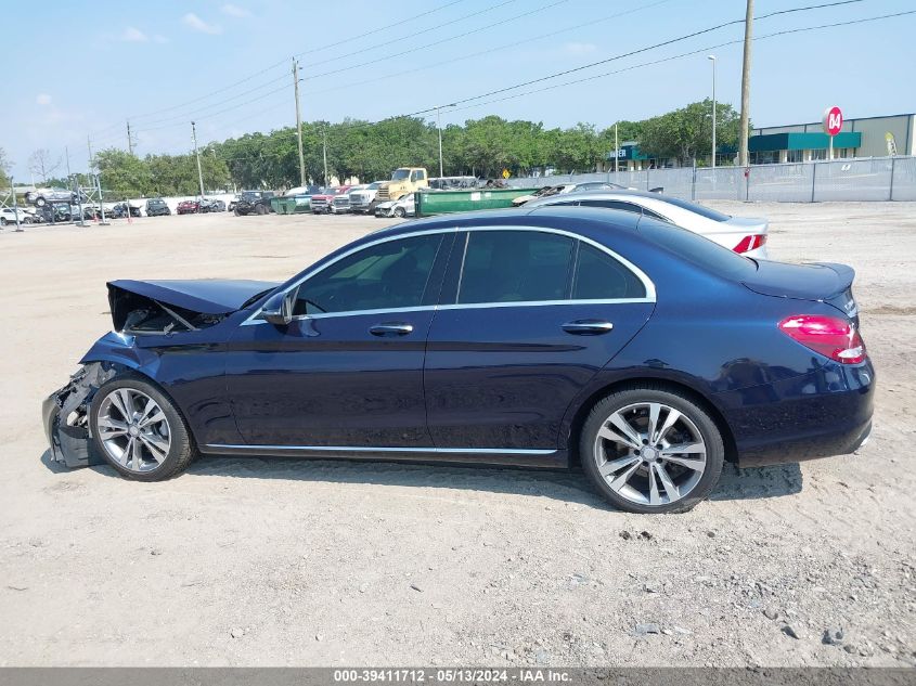 2017 Mercedes-Benz C 300 Luxury/Sport VIN: WDDWF4JB6HR282013 Lot: 39411712