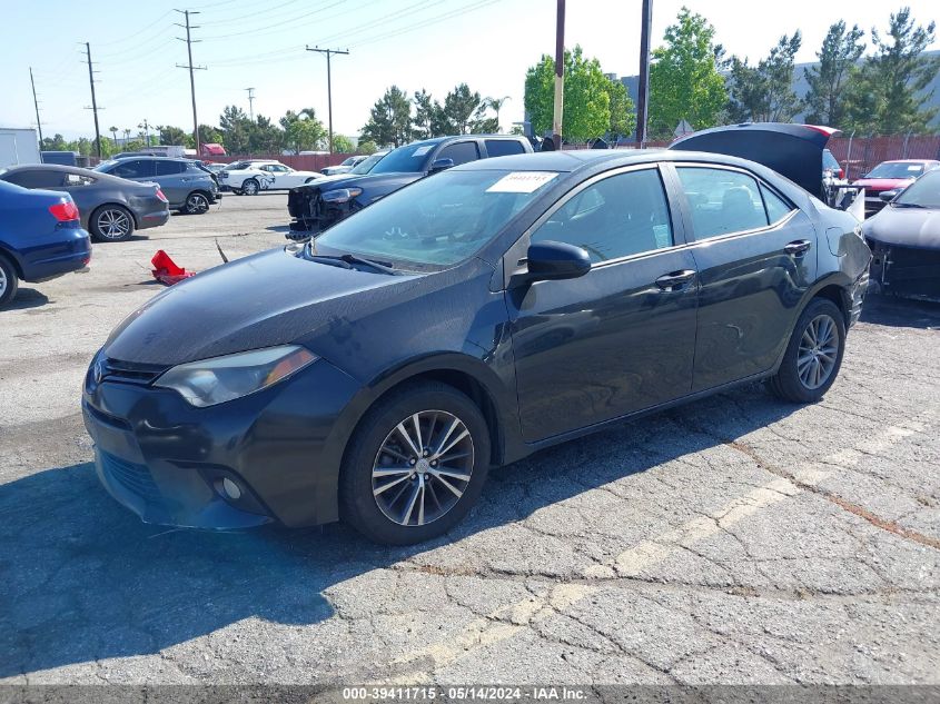 2016 Toyota Corolla Le Plus VIN: 5YFBURHEXGP368350 Lot: 39411715