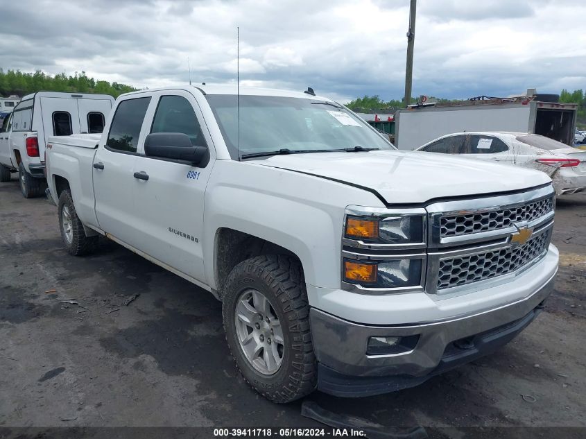 2014 Chevrolet Silverado 1500 1Lt VIN: 3GCUKREC7EG496906 Lot: 39411718