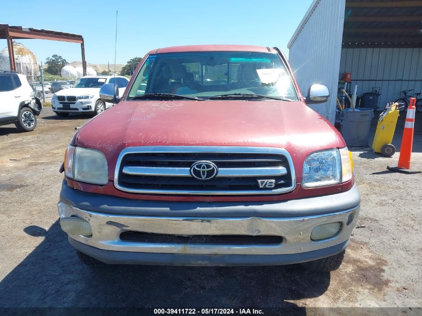 2001 Toyota Tundra Sr5 V8 VIN: 5TBBT44151S178861 Lot: 39411722