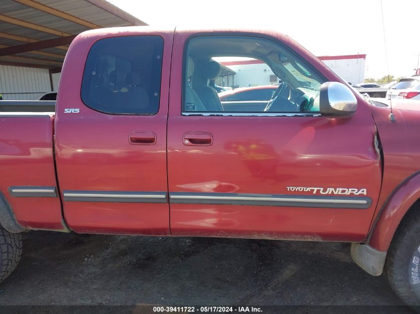 2001 Toyota Tundra Sr5 V8 VIN: 5TBBT44151S178861 Lot: 39411722