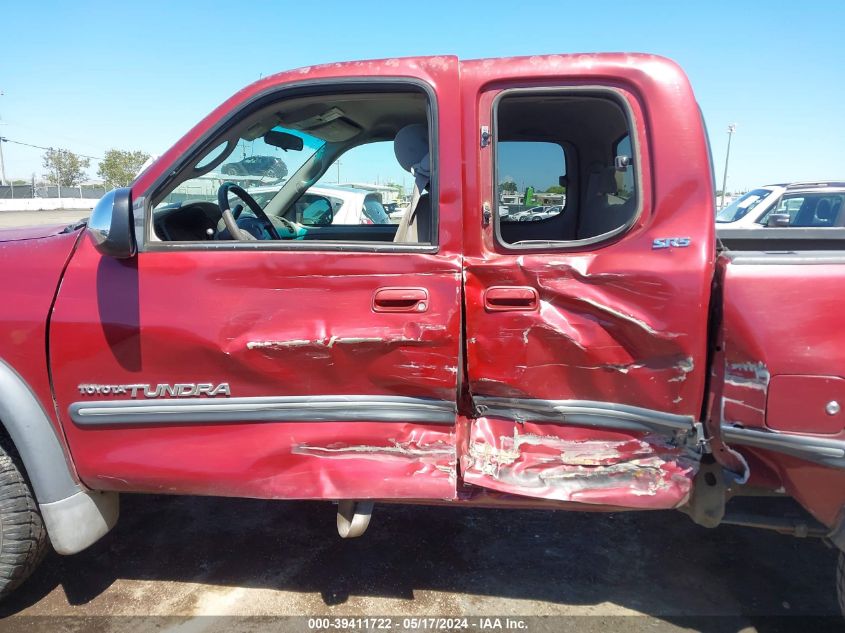 2001 Toyota Tundra Sr5 V8 VIN: 5TBBT44151S178861 Lot: 39411722