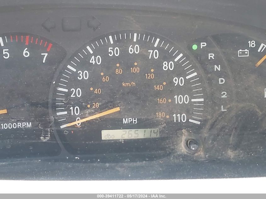 2001 Toyota Tundra Sr5 V8 VIN: 5TBBT44151S178861 Lot: 39411722