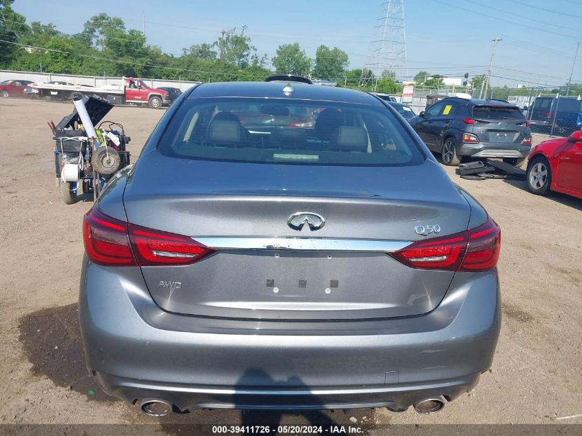 2019 Infiniti Q50 2.0T Pure VIN: JN1CV7AR5KM320014 Lot: 39411726