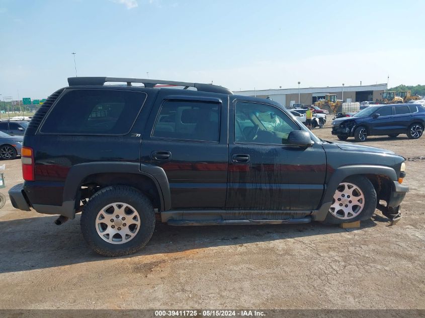 2003 Chevrolet Tahoe Z71 VIN: 1GNEK13Z23R204449 Lot: 39411725