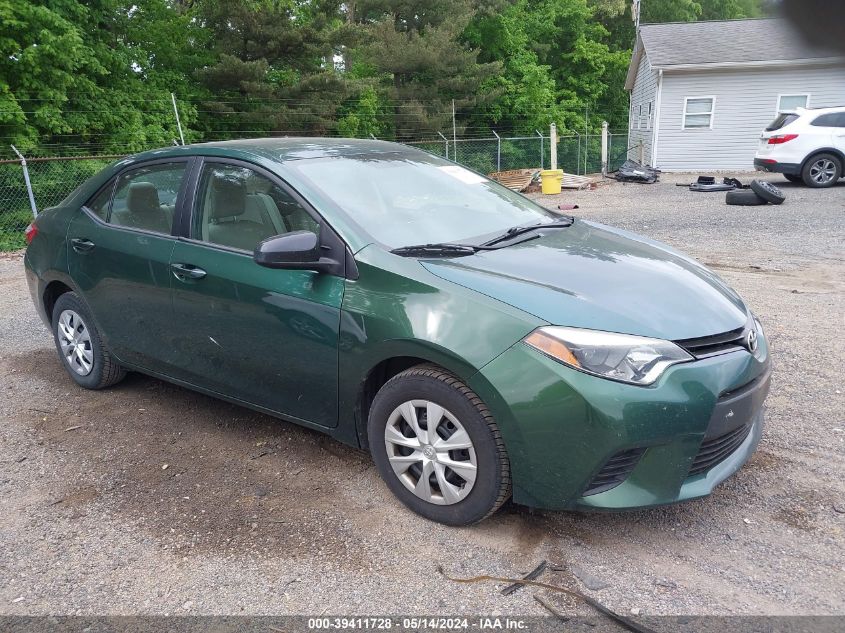 2014 Toyota Corolla Le Eco VIN: 2T1BPRHE4EC097211 Lot: 39411728