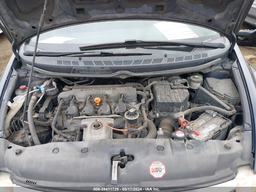 2010 Honda Civic Lx VIN: 19XFA1F59AE017081 Lot: 39411729