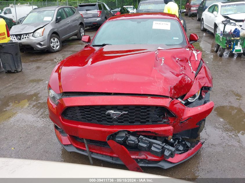 2017 Ford Mustang Ecoboost VIN: 1FA6P8TH8H5301299 Lot: 39411736