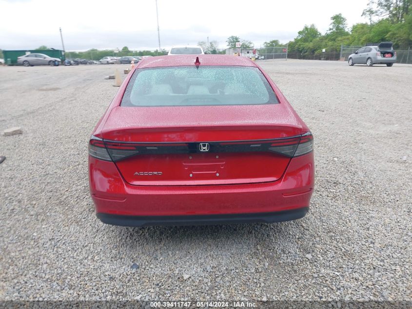 2023 Honda Accord Lx VIN: 1HGCY1F21PA050867 Lot: 39411747